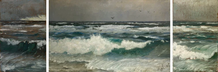 Breakers på kysten